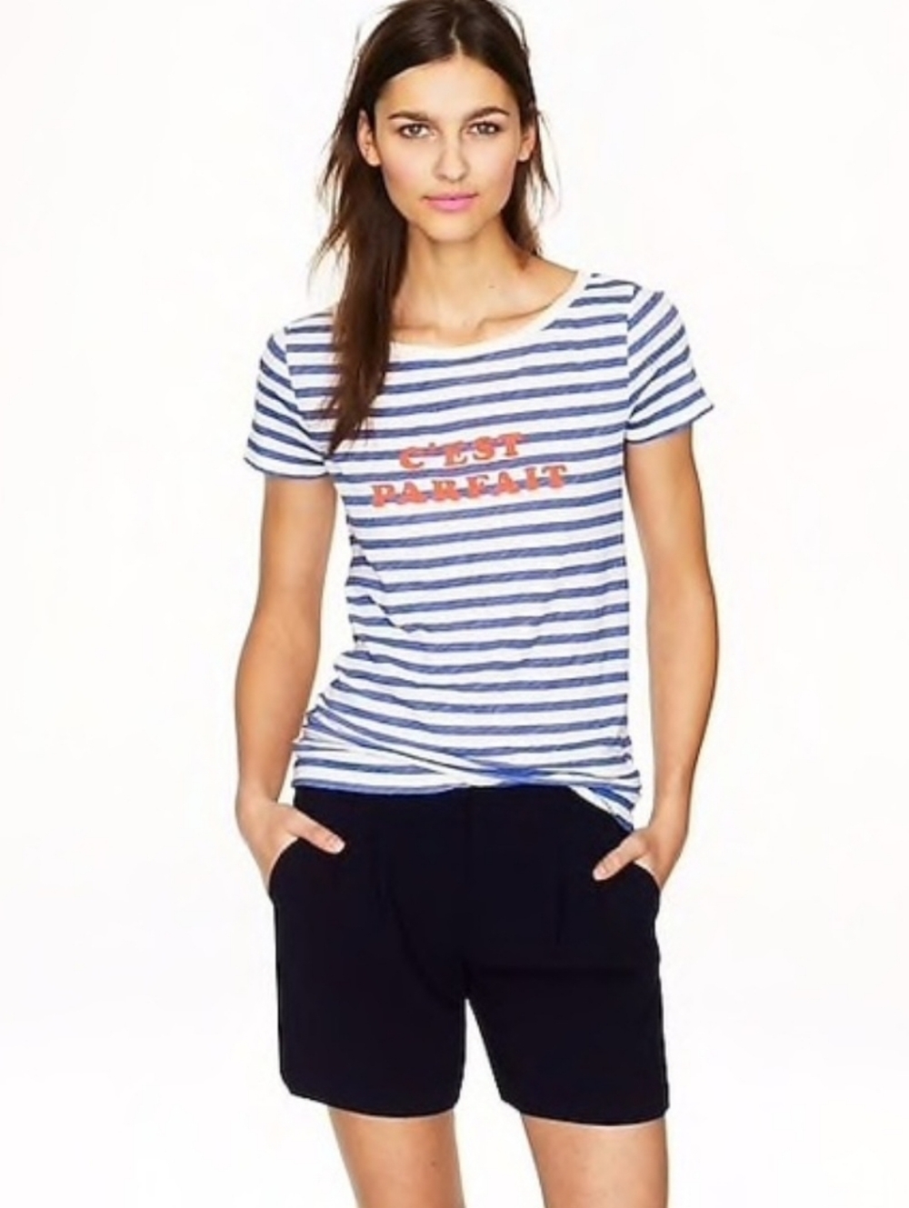 J. Crew C'est Parfait Tee